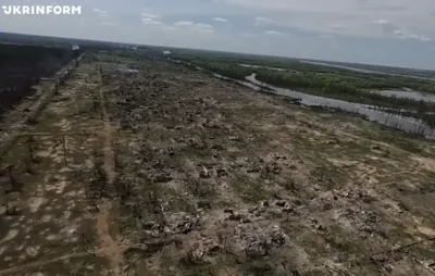 ЗСУ через пожежі перемістилися на нові позиції в районі Кринок — Лиховій (карта)