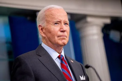 President Biden Joins White House Daily Briefing