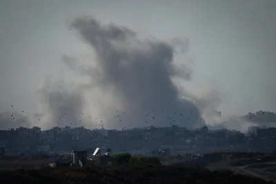 Isarel, airstrike, against, Gaza, Strip, October, 7