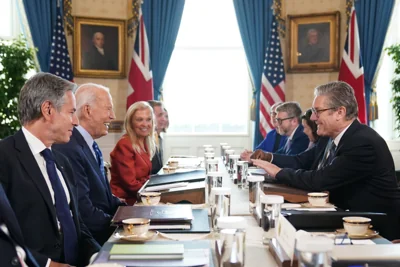 Biden and Starmer meet at the White House as questions over Ukraine’s use of long-range missiles grow. While they met, Starmer will be face-to-face with a new US leader in just a few months.