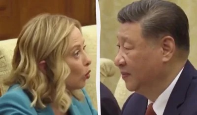 Джорджа Мелони в Пекине встретилась с Си Цзиньпином: речь шла о войне в Украине