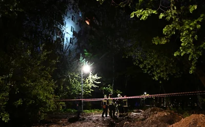 СК завел дело после взрыва и пожара в многоэтажке в Москве