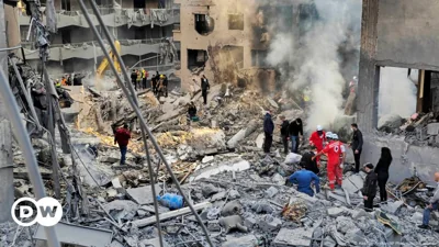 Middle East updates: Israeli airstrike kills several in central Beirut