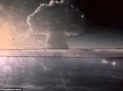 Russia boasts a fearsome nuclear arsenal with more atomic weapons than any other country (Pictured: the mushroom cloud from the Soviet Union's Tsar Bomba - the largest nuclear weapon ever tested)