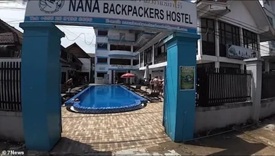 The pair had booked a four night stay at Nana Backpackers Hostel where they had been drinking the night before they began to feel unwell