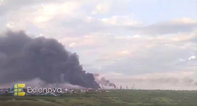 Украинские дроны атаковали НПЗ в Сызрани, один человек погиб