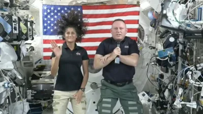 Stuck-in-space astronauts make first public comments since Boeing capsule left without them