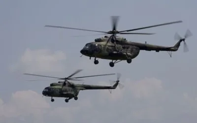 Украинская разведка поразила три российских вертолета под Москвой
