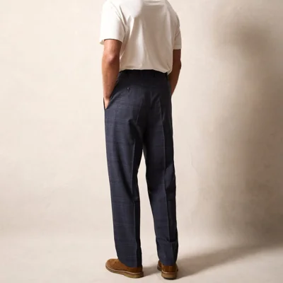 Italian Wool Side Elastic Trouser