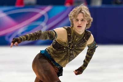 Ilia Malinin Makes Olympic History With First-Ever Figure Skating Backflip — Newsweek