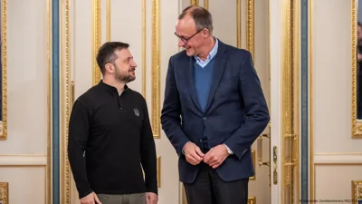 Зеленский - Мерцу: Украина рассчитывает на Германию