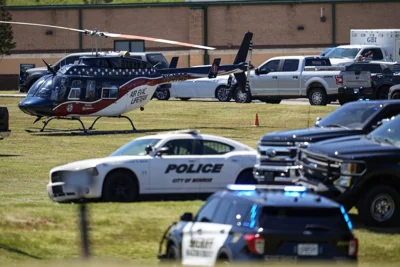 Police at Apalachee High School, Georgia