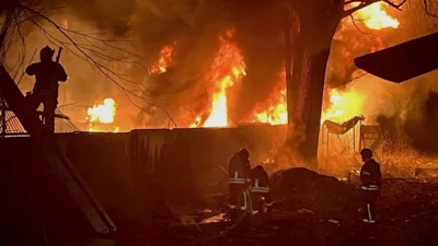 Российские беспилотники атаковали Киев. Погибли три человека, еще десять пострадали