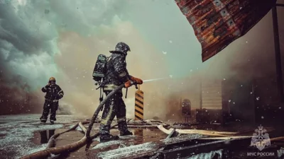 В Оренбурге загорелась трансформаторная электроподстанция