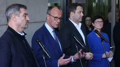 В Германии договорились о центристской коалиции. «Альтернатива для Германии» впервые обошла всех в опросах