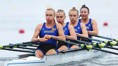 Ukrainian women advance to final in quadruple sculls at rowing