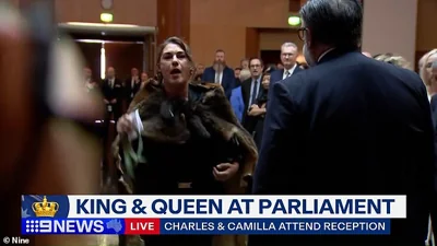 Senator Lidia Thorpe interrupted King Charles ' address at Parliament