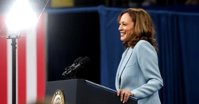 DNC chair says majority of delegates have voted to give Harris the Democratic nomination
