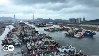 China: Typhoon Bebinca makes landfall in Shanghai