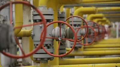 Возле Алушты произошел пожар на газопроводе