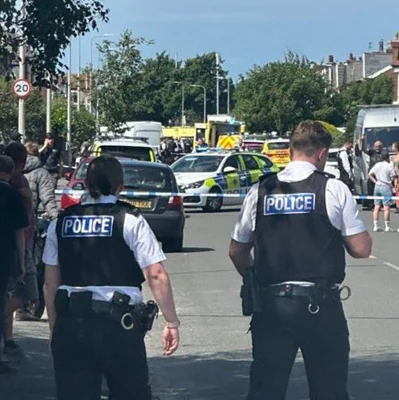 Multiple people 'including children' have been stabbed after a man went on a knifing spree 'at a holiday club' this morning