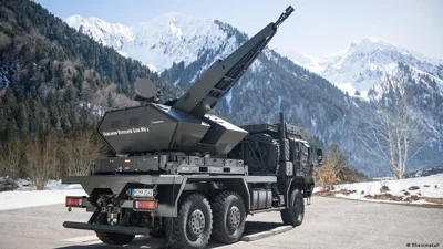 Німеччина передала ЗСУ другу систему ППО Skynex і ракети до IRIS-T