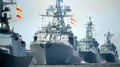 Росія використала День ВМФ, щоб спробувати сформувати антизахідну коаліцію,