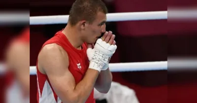 Боксер Хижняк побив дворазового олімпійського чемпіона і битиметься за «золото» Ігор-2024 (відео)