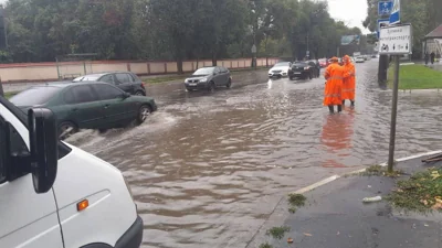 Последствия ливня в Одессе