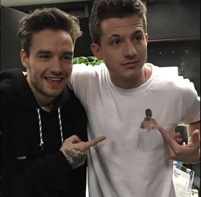 Liam Payne and Charlie Puth INSTAGRAM PHOTO/CHARLIEPUTH