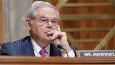 Bob Menendez had insisted after the July 16 verdict that he was innocent and promised to appeal. (AP)