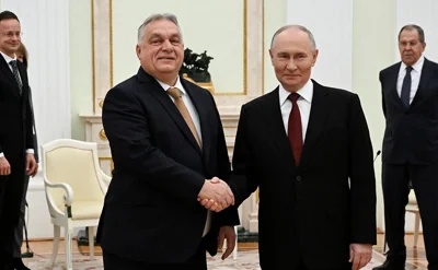 Российско-венгерские переговоры в Кремле завершились