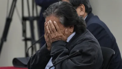 Peru's ex-president Toledo gets more than 20 years in prison in case linked to corruption scandal