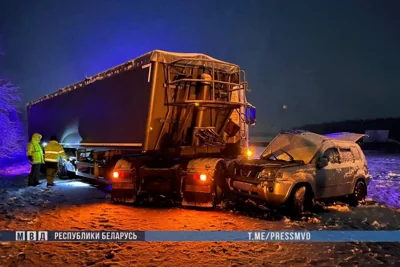 Два человека погибли в авариях в Витебской области