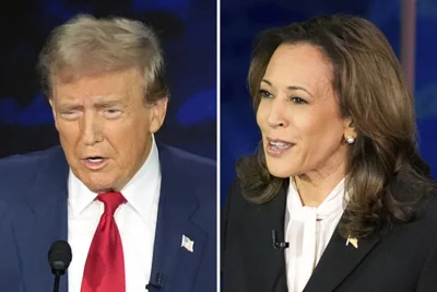 Harris and Trump campaigning in battleground Pennsylvania