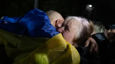 Звільнений з полону український військовий