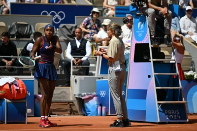 Coco Gauff loses to Donna Vekic at Olympics after line call controversy