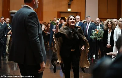 Independent senator Lidia Thorpe has been slammed for her protest stunt against King Charles in Parliament House in Canberra on Monday afternoon