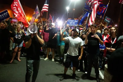 Trump supporters protest Maricopa County 2020