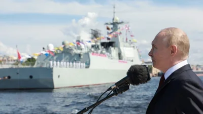 Росія використала день ВМФ для демонстрації можливої антизахідної коаліції