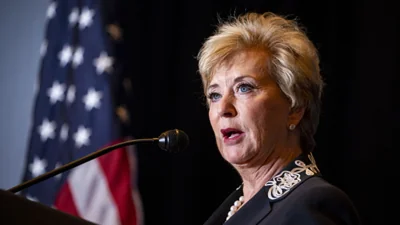 Trump names former wrestling executive Linda McMahon as his pick for education secretary