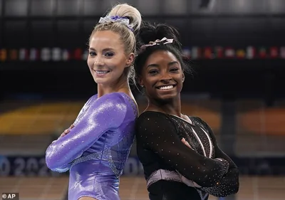 Simone Biles took aim at ex-Olympic teammate MyKayla Skinner (left) on Instagram this week