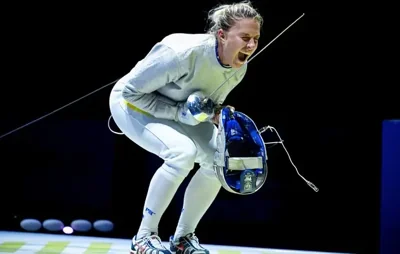 Звездная украинская фехтовальщица Харлан вышла в полуфинал Олимпиады-2024
