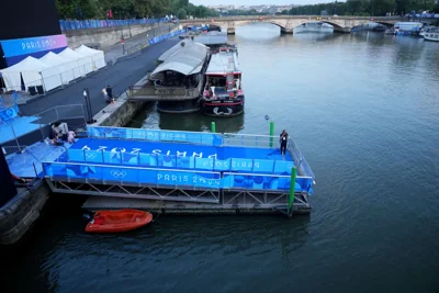 Paris Olympics: Men's triathlon postponed due to Seine pollution