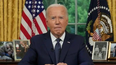 Biden withdraws from Presidential race with shock letter after debate disaster and Covid battle leaving Dems in shambles