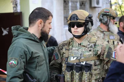 Адама Кадырова наградили медалью за вклад в проведение СВО