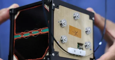 World's first wooden satellite, developed in Japan, heads to space