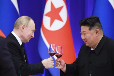 Putin and Kim Jon Un