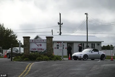 The Butler Farm Show grounds entrance in Butler, Pennsylvania