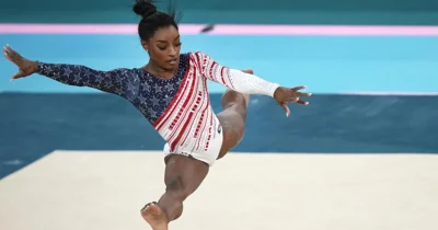 Simone Biles wins silver on floor, Jordan Chiles takes bronze